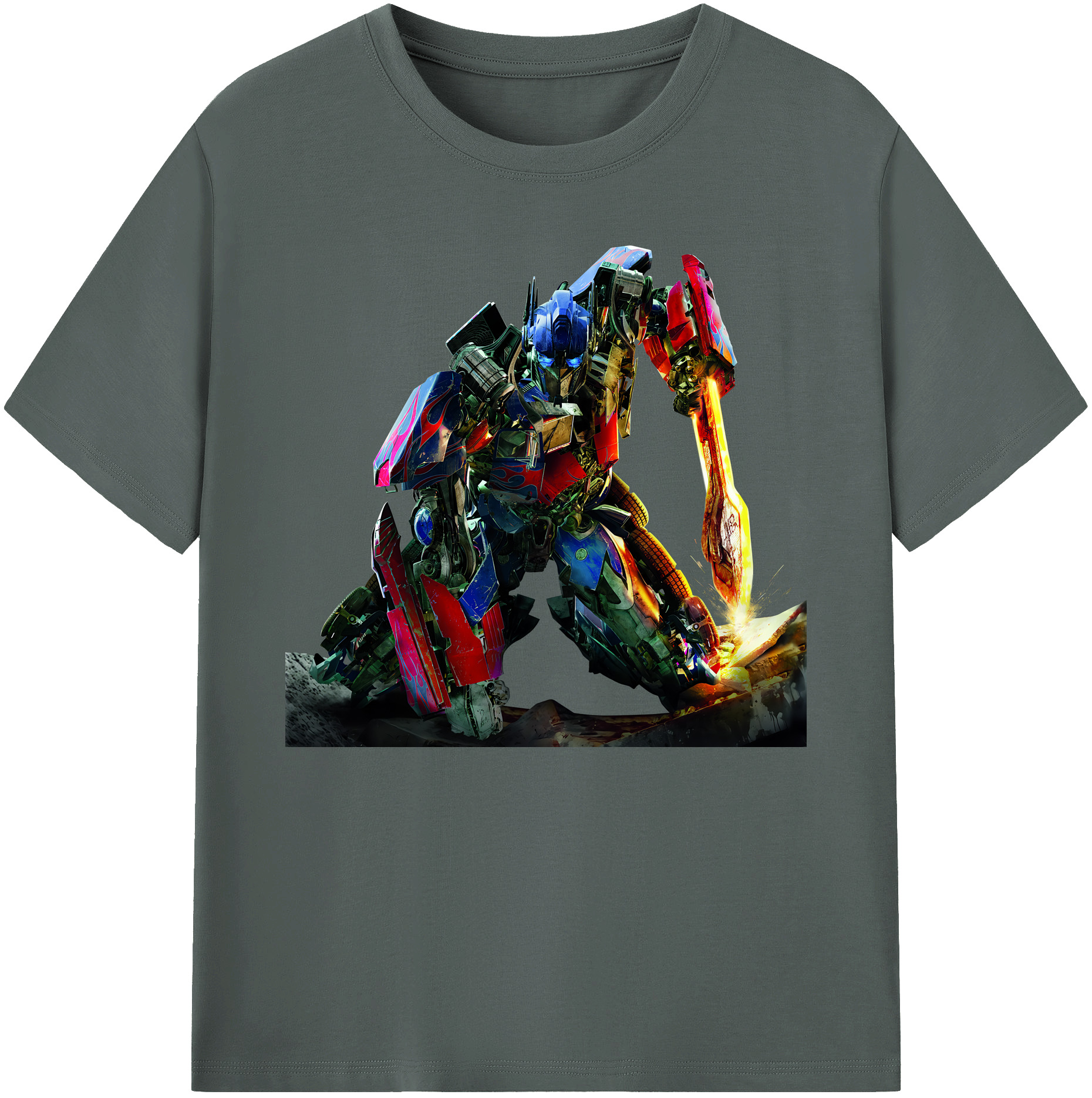 （画像用） Transformers トランスフォーマー 綿100％ メンズ半袖Tシャツ｜肌触りやわらか＆通気性